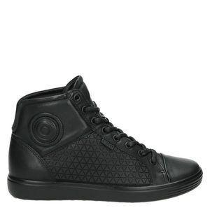 Ecco soft 7 leather high top sneakers